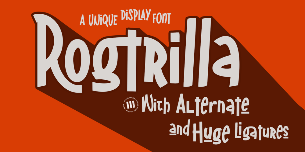 Rogtrilla font