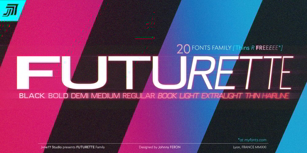 Futurette font
