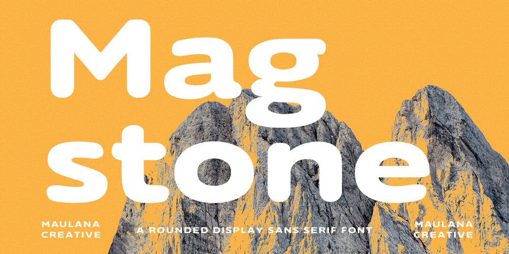Magstone font