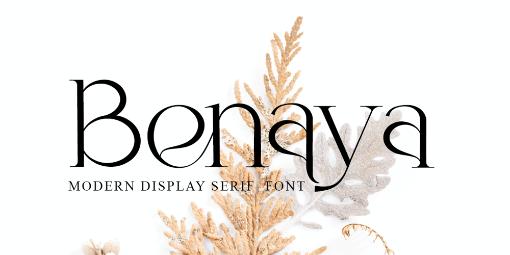Benaya font