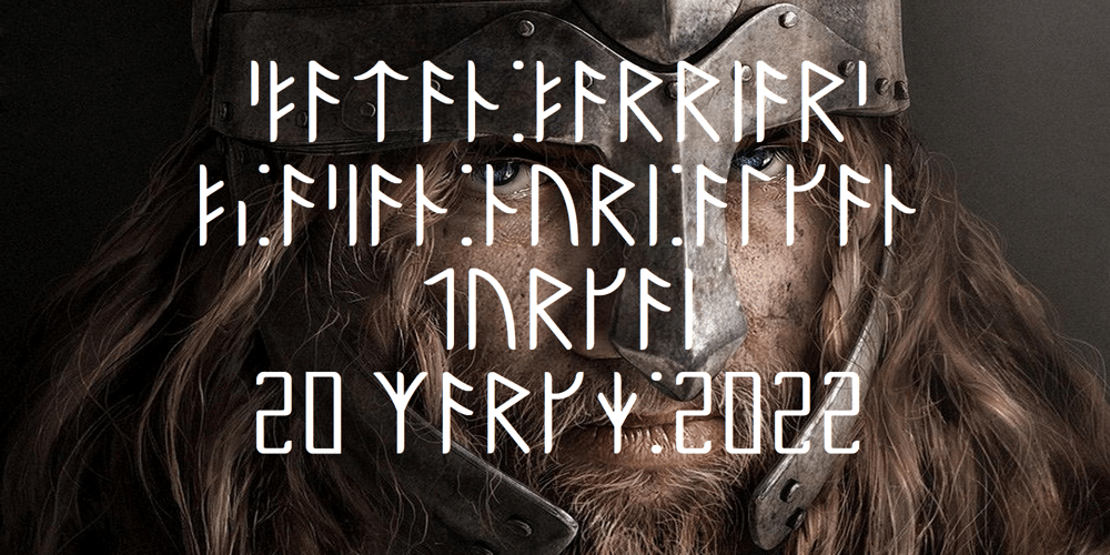 Ongunkan Sweden Futhark font