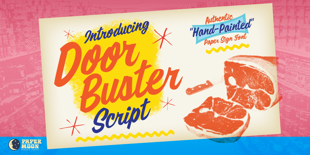 PM Doorbuster Script font