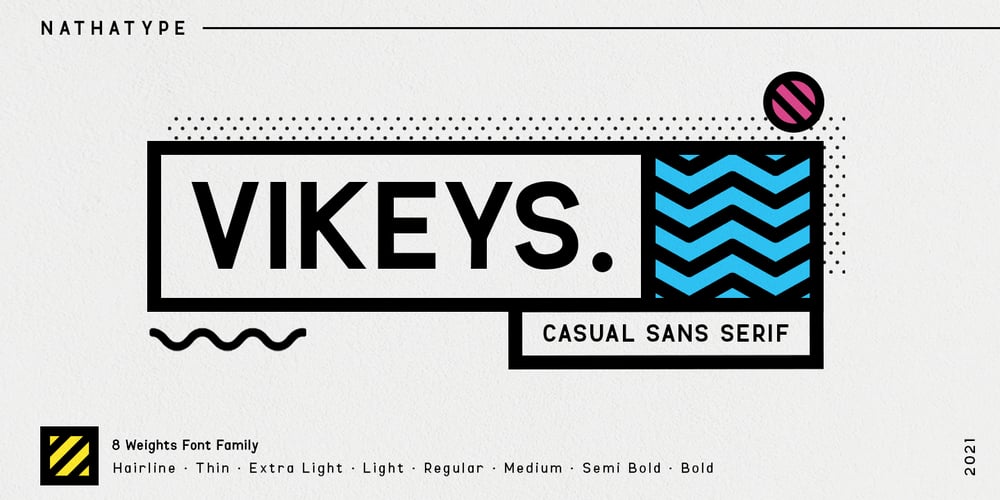 Vikeys font