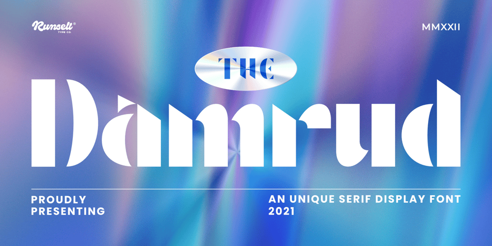 Damrud font