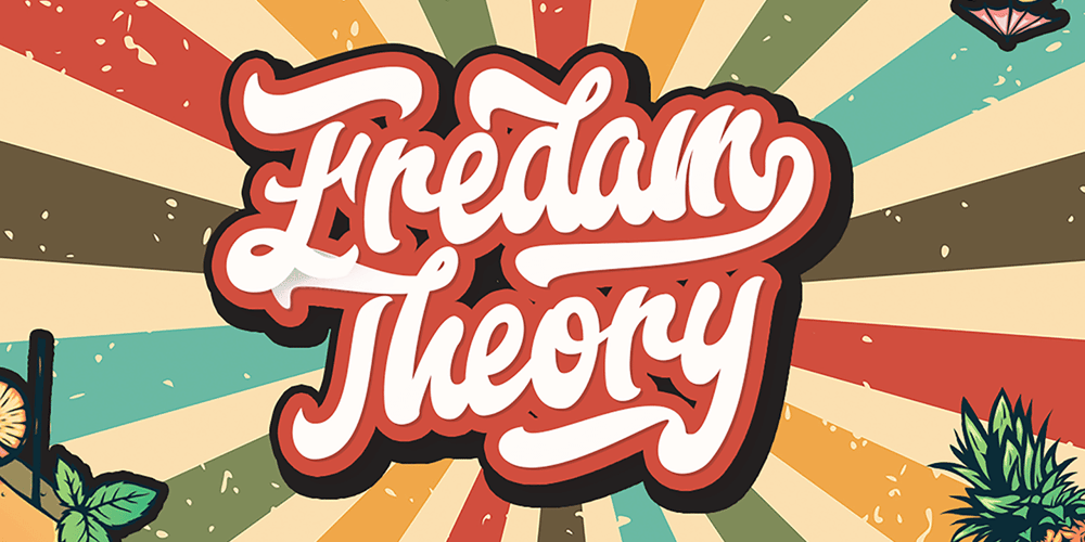 Freedam Theory font