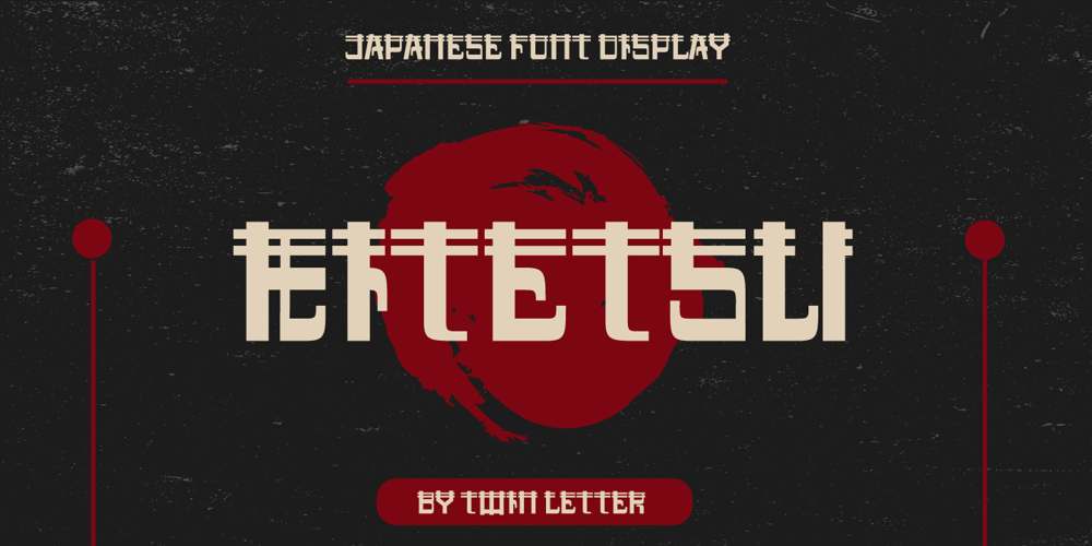 Kitetsu Faux font