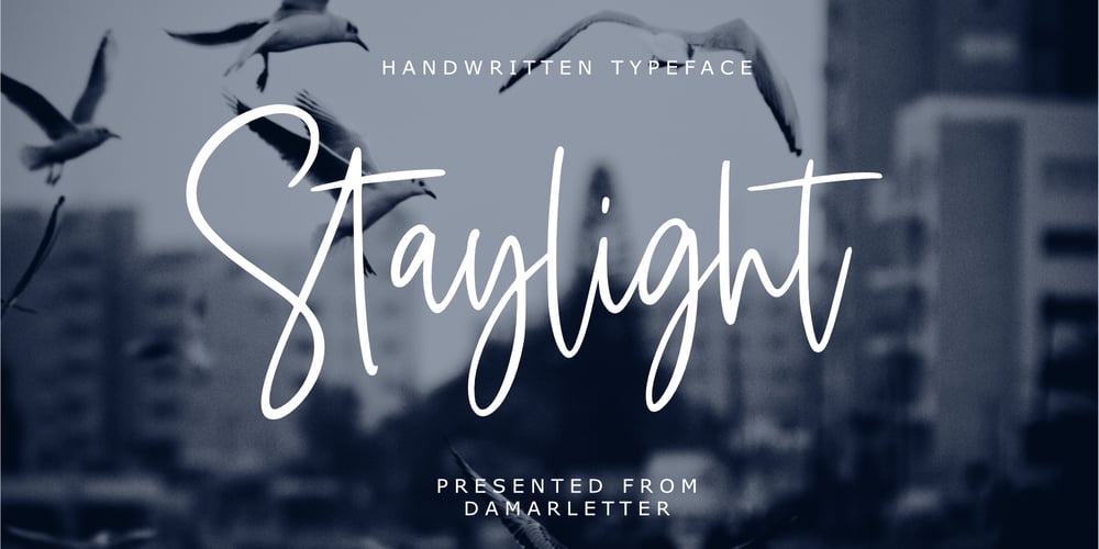 Staylight font