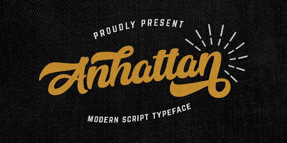 Anhattan font