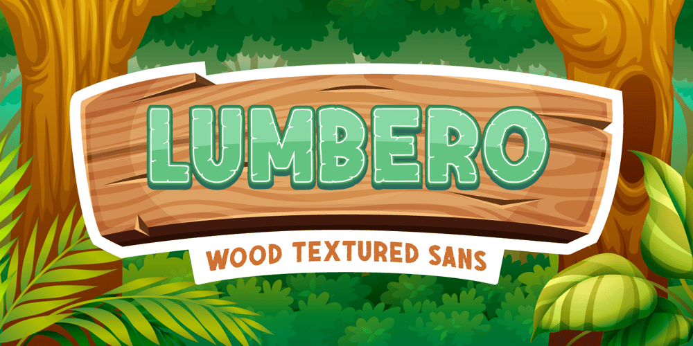 Lumbero font