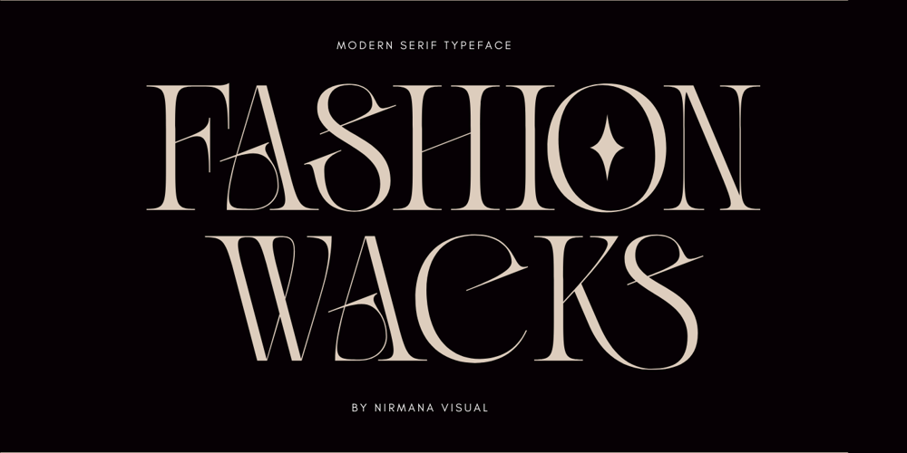 Fashion Wacks font
