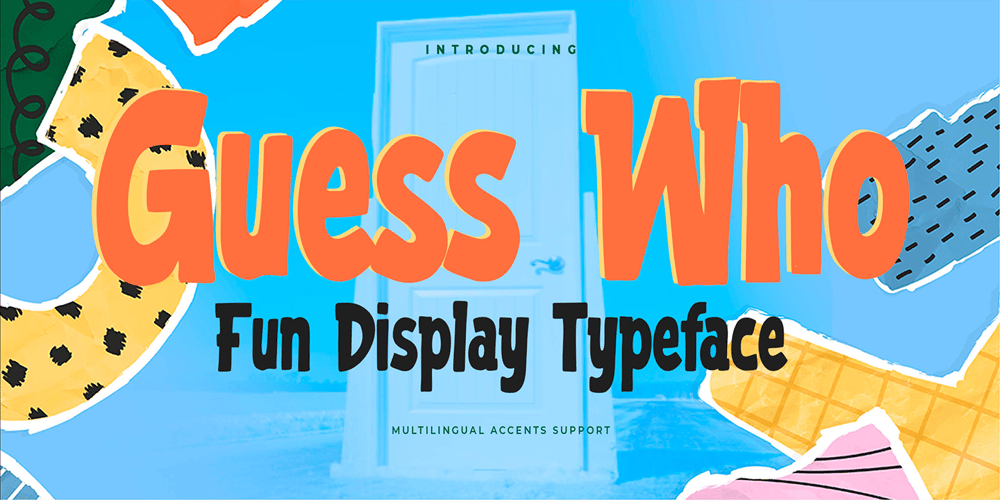 Guess Who font