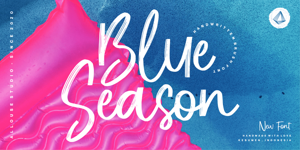 Blue Season font