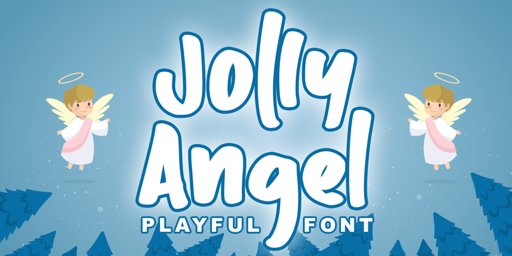 Jolly Angel font