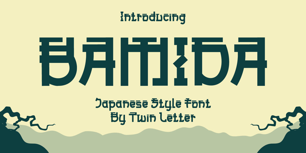 Bamida Faux font