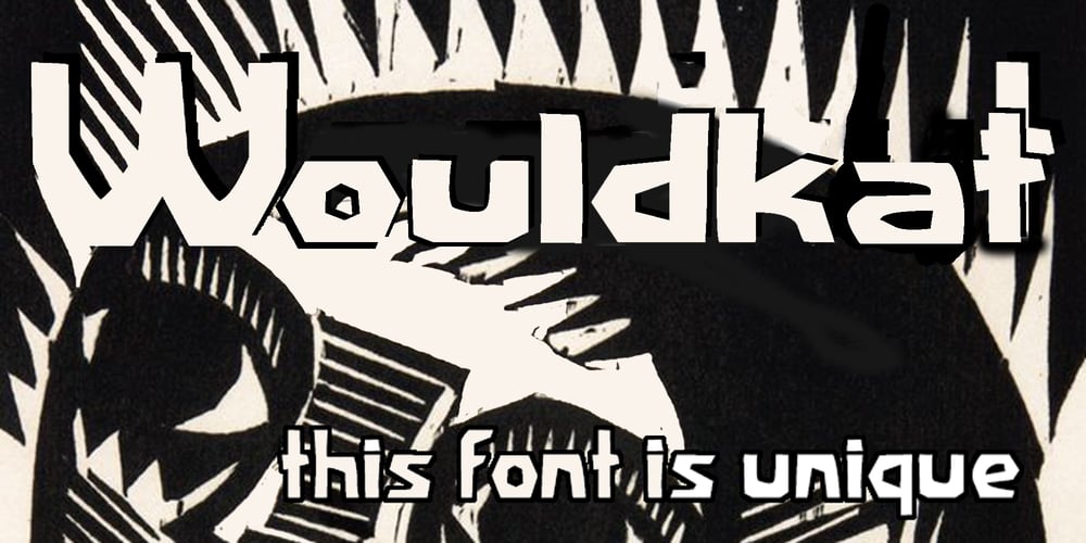 Wouldkat font