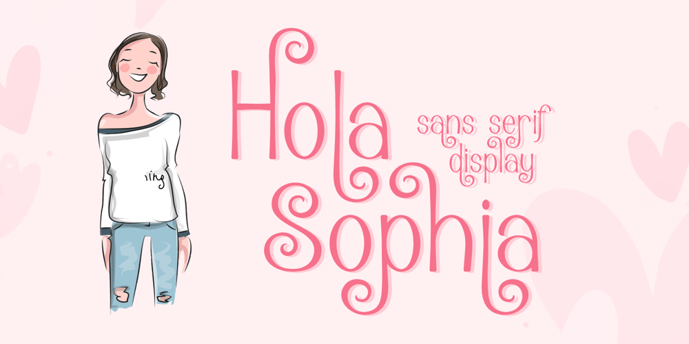 Hola Sophia font