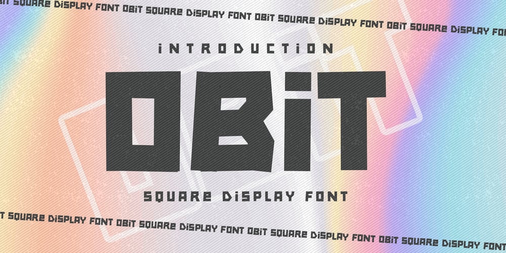 Obit font