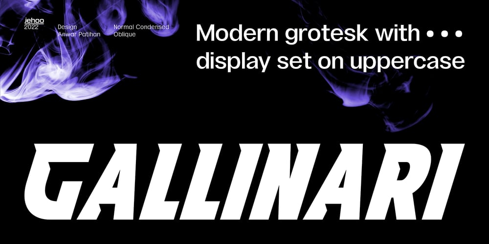 Gallinari font