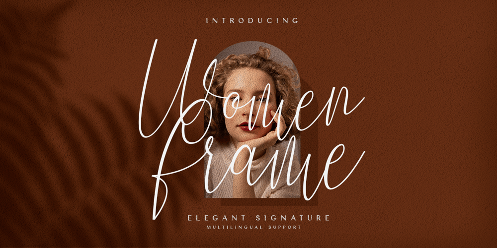 Women Frame font