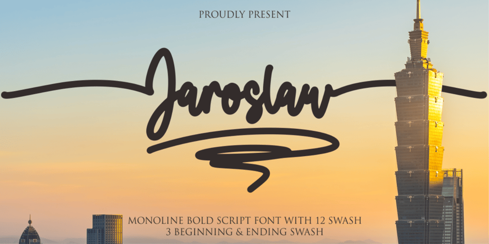 Jaroslaw font