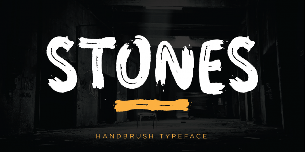 Stones font