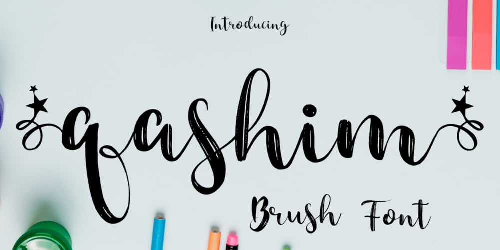 Qashim font