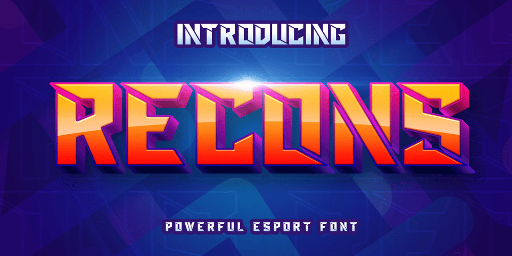 Recons font