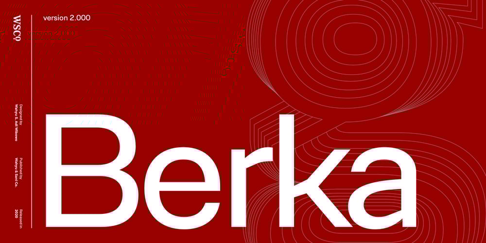 Berka font