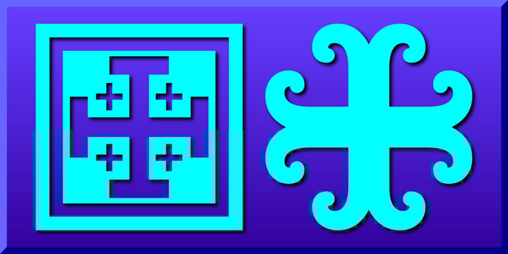 Cross Ornaments font