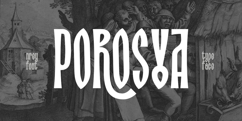 Porosya font