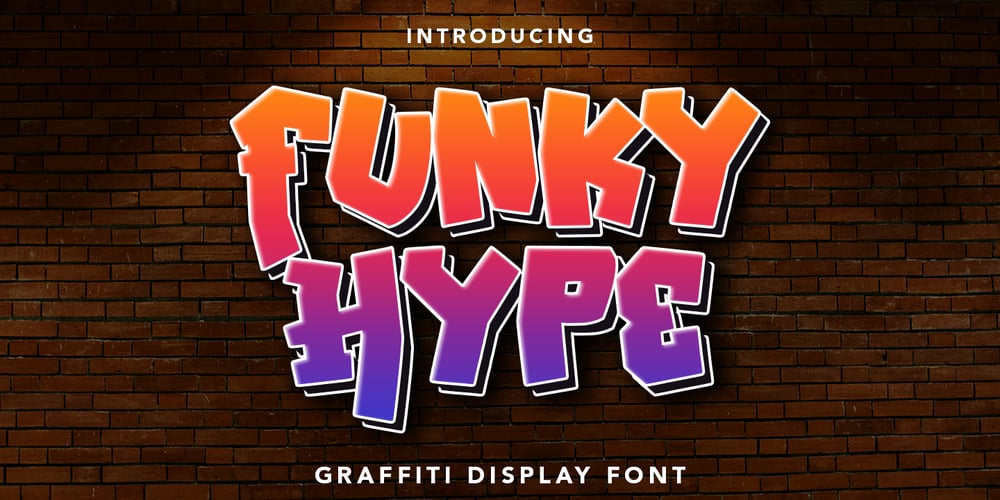 Funky Hype font