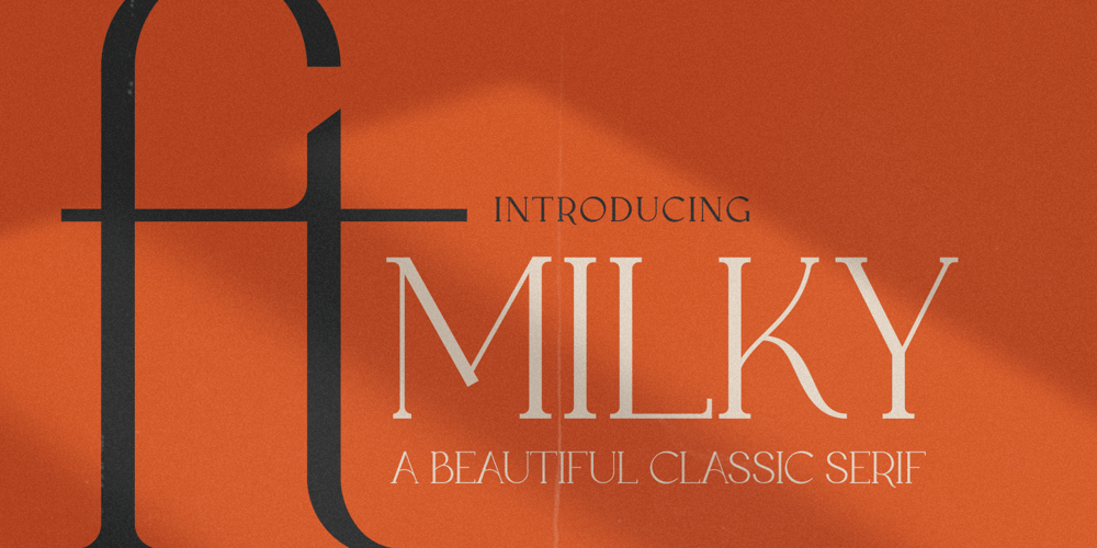 FTMilky font