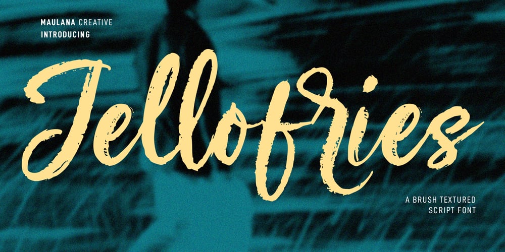 Jellofries font