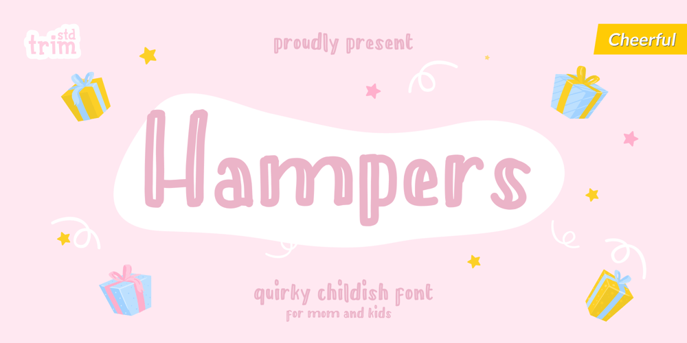 Hampers font