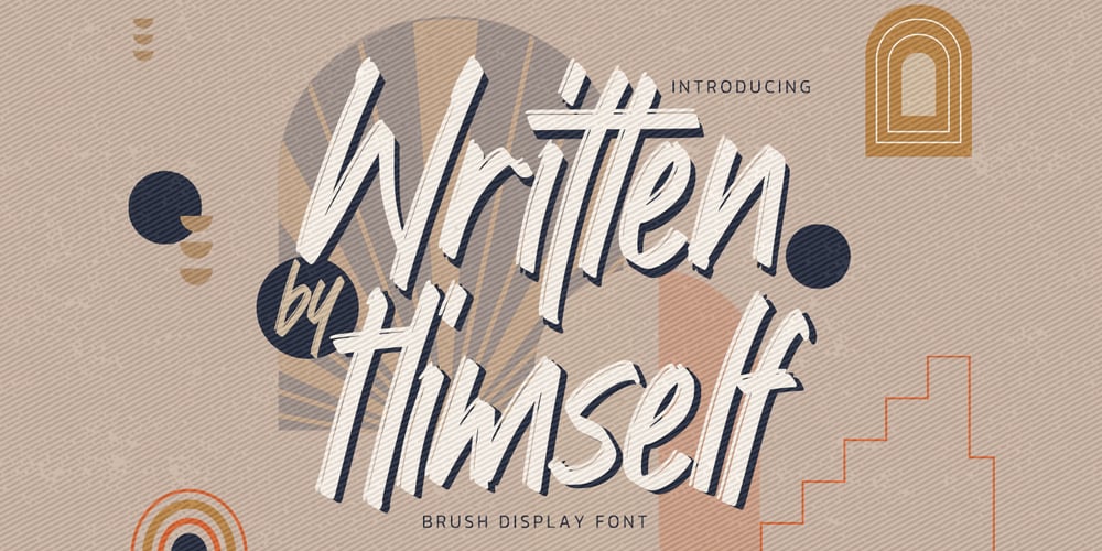 Written By Himself font