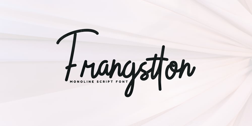 Frangstton font