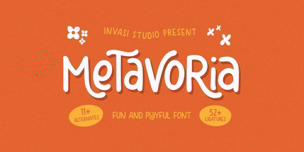 Metavoria font
