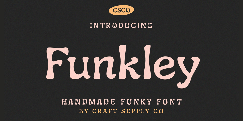Funkley font
