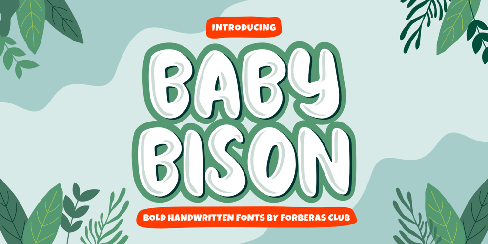 Baby Bison font