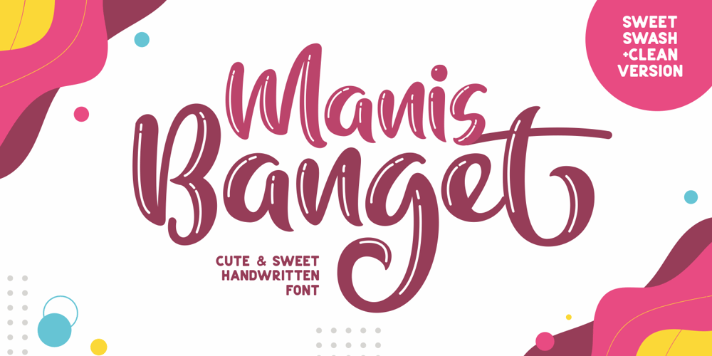 Manis Banget font
