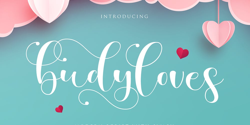 Budyloves font