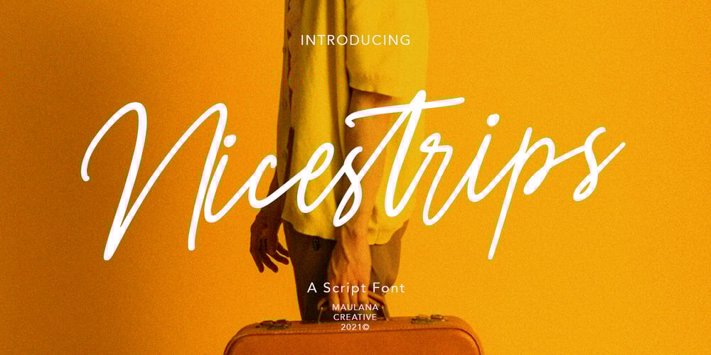 Nicestrips font