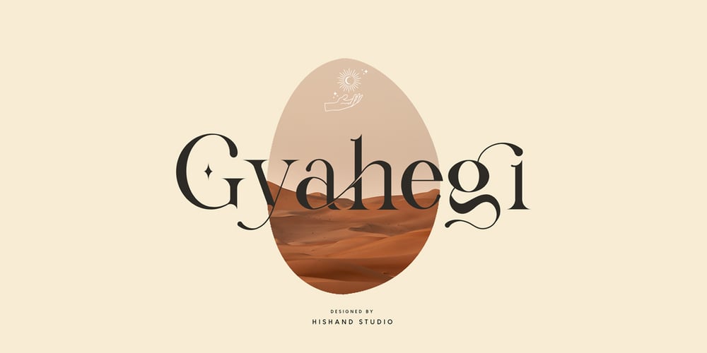 Gyahegi font