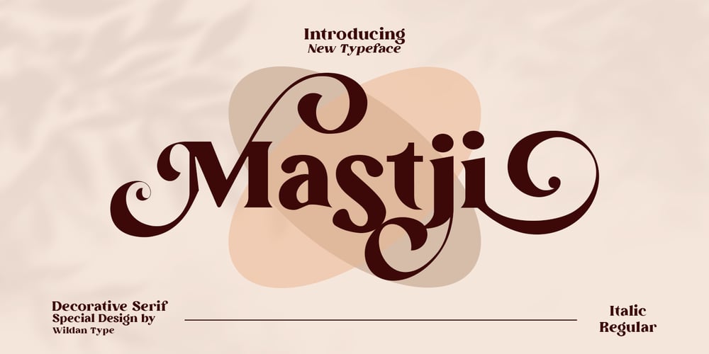 Mastji font