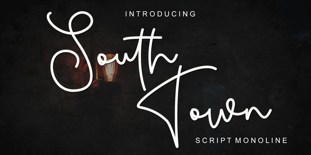 South Town font