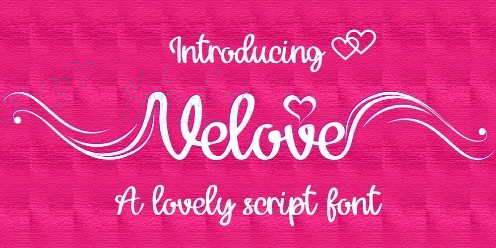 Velove font