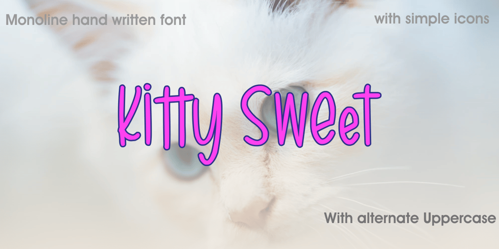 Kitty Sweet font