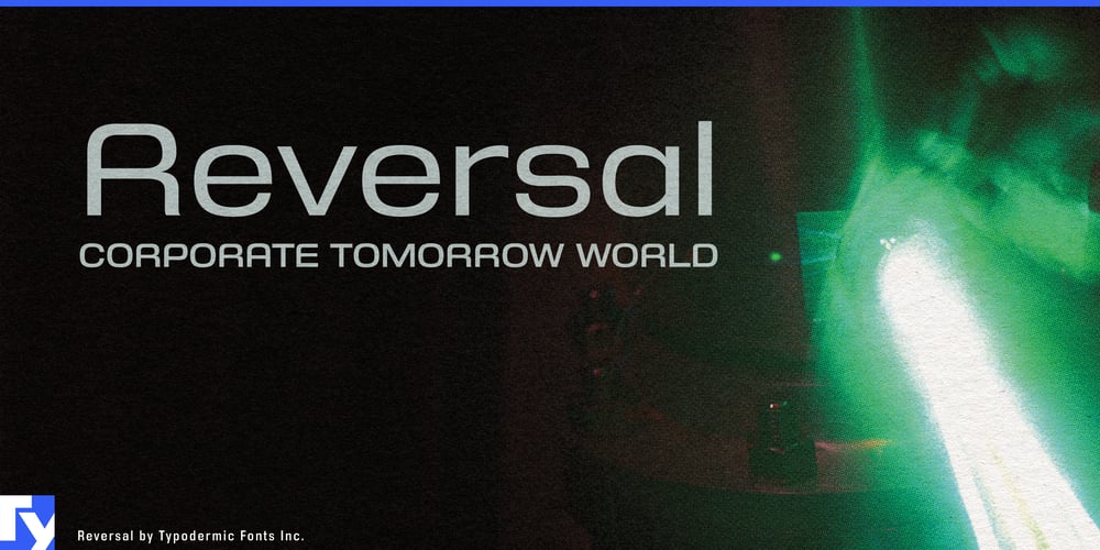Reversal font