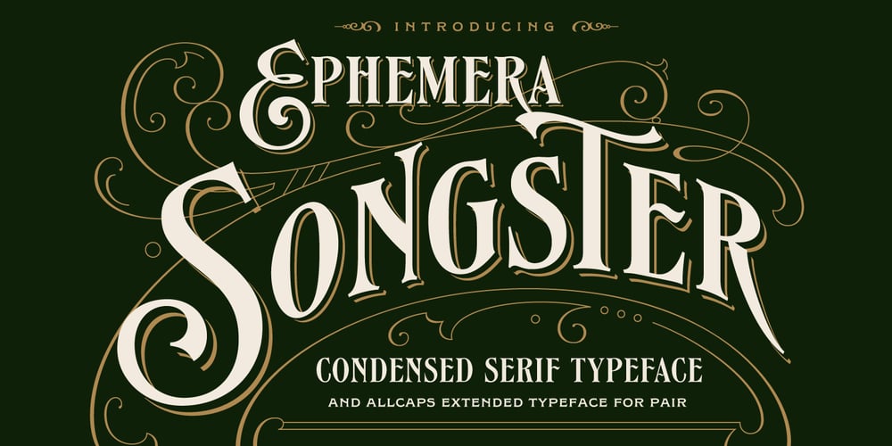 EFCO Songster font