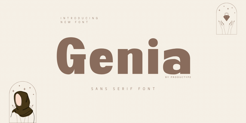 Genia font